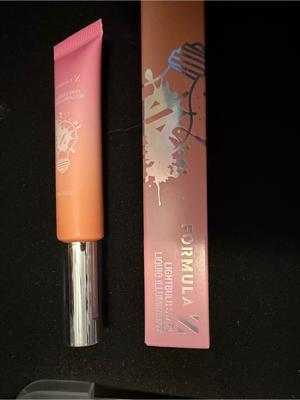 FORMULA Z Lightbulb Swirl Liquid Illuminator NEW